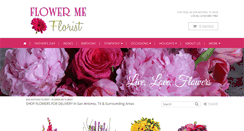 Desktop Screenshot of flowermeflorist.net