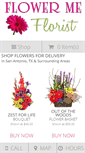 Mobile Screenshot of flowermeflorist.net