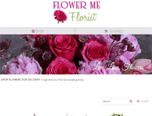 Tablet Screenshot of flowermeflorist.net